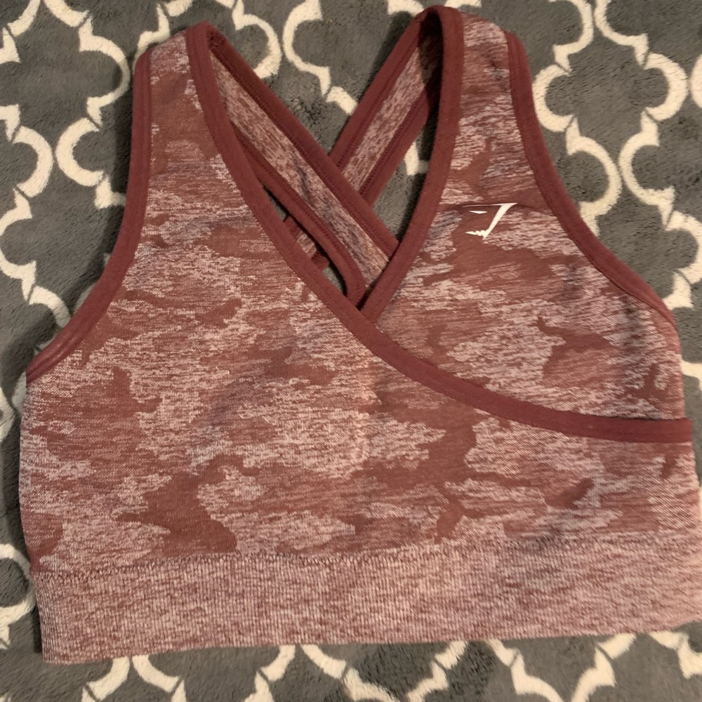 GymShark Camo Bra